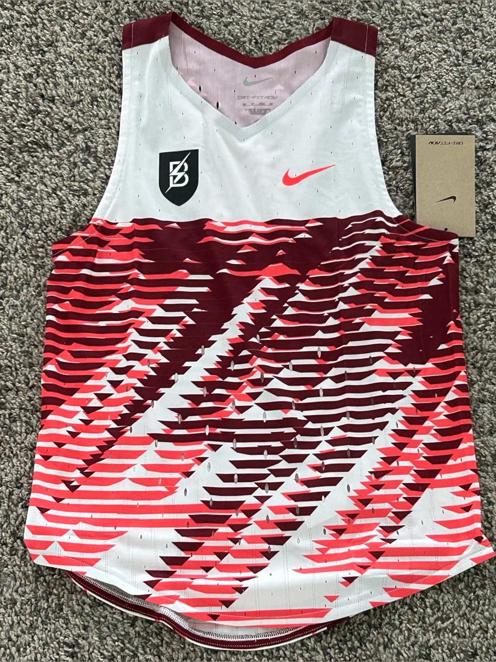 Nike Women’s Bowerman Track Club Dri-Fit ADV Running Singlet Size XS HQ0414-100